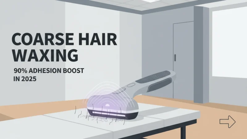 Coarse Hair Waxing: 90% Adhesion Boost in 2025